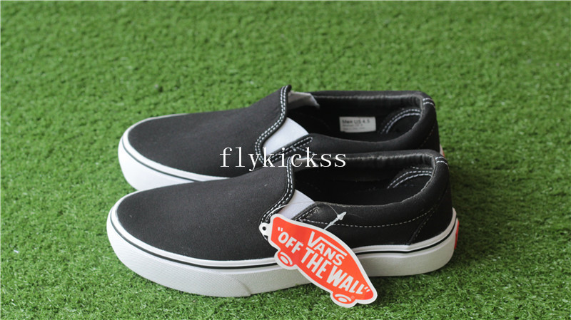 Vans Classic Slip-On Black Lazy Shoes